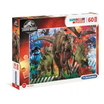 Puzzle Clementoni, Maxi, Jurassic World, 60 piese