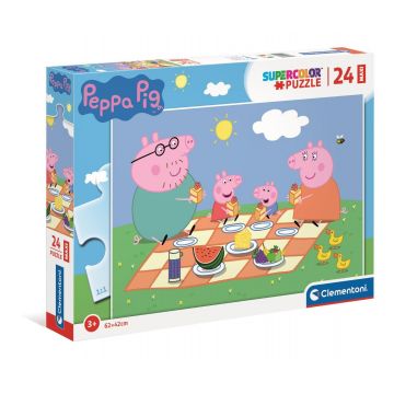 Puzzle Clementoni, Maxi, Peppa Pig, 24 piese