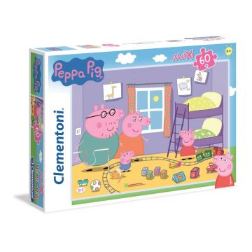 Puzzle Clementoni, Maxi, Peppa Pig, 60 piese