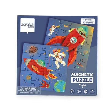 Puzzle magnetic Scratch, Spatiu