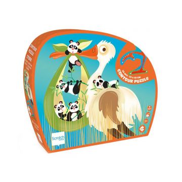 Puzzle Scratch, Barza, 24 piese