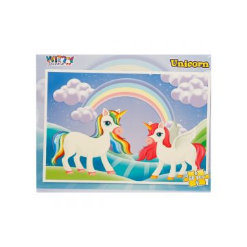 Puzzle Witty Puzzlezz, 60 piese, Unicorni