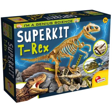 Set de stiinta, Lisciani, T-Rex Superkit