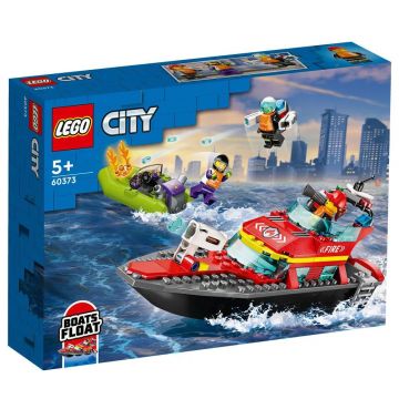 Lego City Barca de salvare a pompierilor 60373