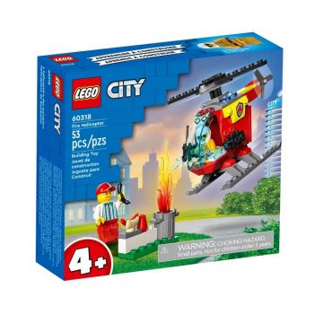 Lego City Elicopterul de pompieri 60318