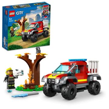 Lego City Masina de pompieri 4x4 60393