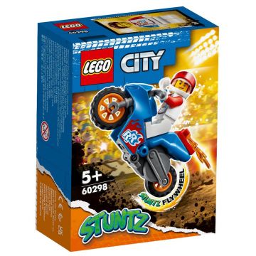 Lego City Motocicleta de cascadorii cu racheta 60298