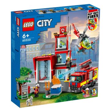 Lego City Statia de pompieri 60320
