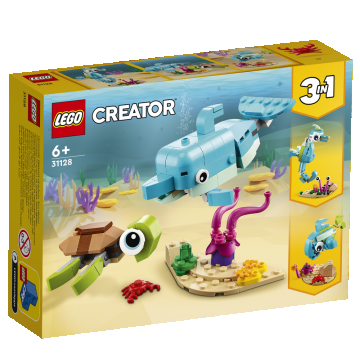 Lego Creator Delfin si Testoasa 31128