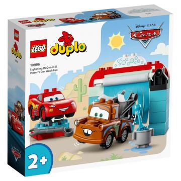 Lego Duplo Distractie la spalatorie cu Lightning McQueen si Mater 10996