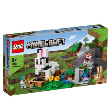Lego Minecraft Ferma cu iepuri 21181