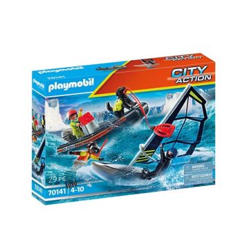 Playmobil PM70141 Echipa de salvare cu caine