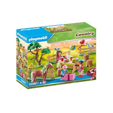 Playmobil PM70997 Ziua copiilor la ferma poneilor