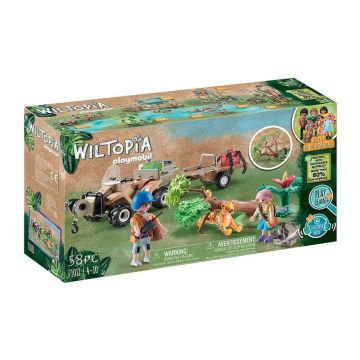 Playmobil PM71011 Vehicul pentru salvarea animalelor