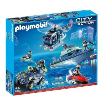 Playmobil PM9043 Set vehicul de politie