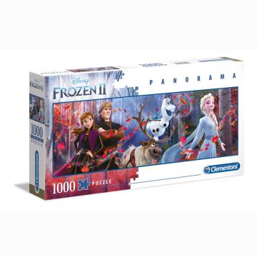 Puzzle 1000 piese Clementoni HQ Collection Panorama Frozen 2