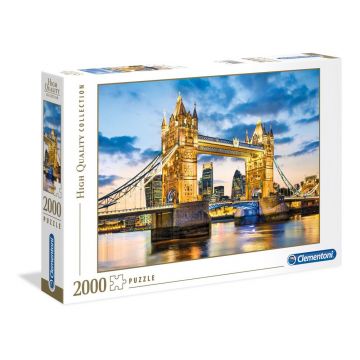 Puzzle 1000 piese Clementoni HQ Collection Tower Bridge at Dusk 32563