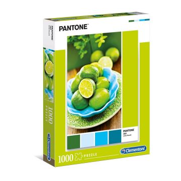 Puzzle 1000 piese Clementoni Pantone Lime Punch