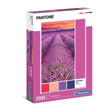 Puzzle 1000 piese Clementoni Pantone Vivid Viola