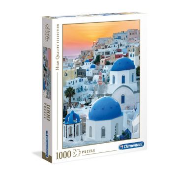 Puzzle 1000 piese Clementoni Santorini