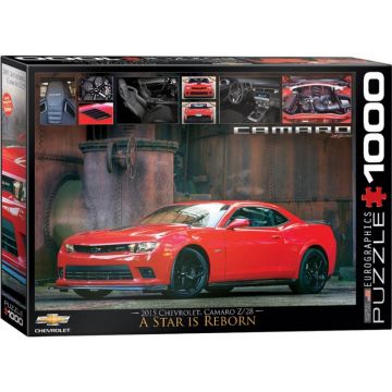 Puzzle 1000 piese Eurographics Chevrolet Camaro Z/28 A Star Is Reborn