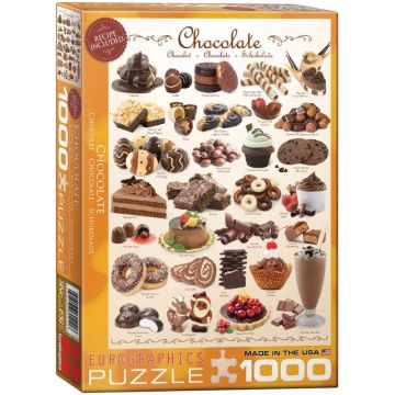 Puzzle 1000 piese Eurographics Ciocolate