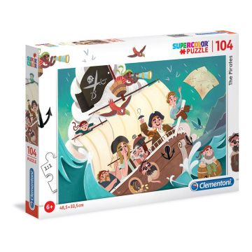 Puzzle 104 piese Clementoni Pirates