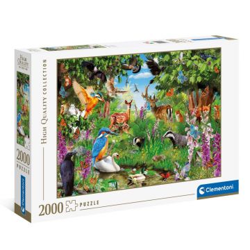 Puzzle 2000 piese Clementoni High Quality Collection Fantastic Forest 32566