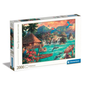 Puzzle 2000 piese Clementoni Island Life