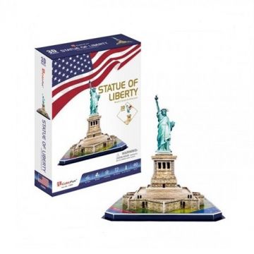 Puzzle 3D Cubic Fun 39 piese Statuia Libertatii