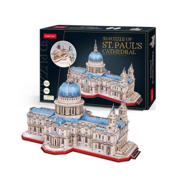Puzzle 3d Cubic Fun Catedrala Sfantul Paul 643 piese