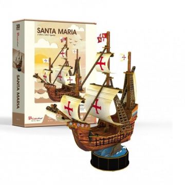 Puzzle 3D Cubic Fun Santa Maria