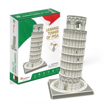 Puzzle 3d Cubic Fun Turnul inclinat din Pisa 27 piese
