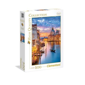 Puzzle 500 piese Clementoni Lighting Venice