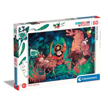 Puzzle 60 piese Clementoni Ahoy Pirates