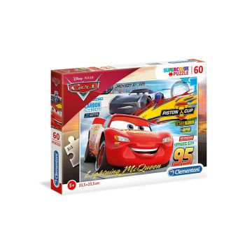 Puzzle 60 piese Clementoni Cars