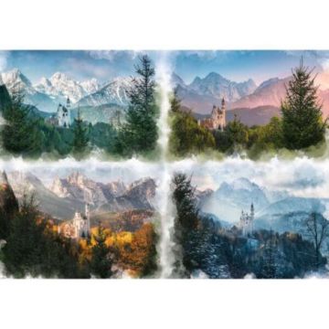 Puzzle Castel In 4 Anotimpuri, 18000 Piese