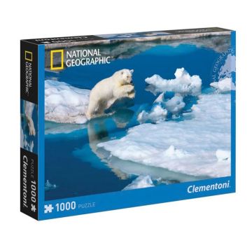 Puzzle Clementoni 1000 Piese National Geographic Urs Polar