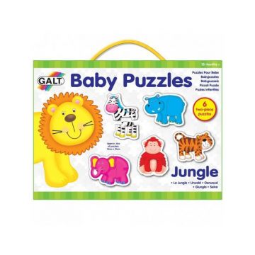 Baby Puzzle: Animale din jungla (2 piese)