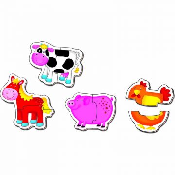 Galt - Baby puzzle Ferma 2 piese