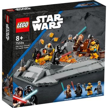 Lego Star Wars Obi-Wan Kenobi versus Darth Vader 75334