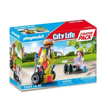 Playmobil PM71257 Set Salvator cu Masina de Echilibru