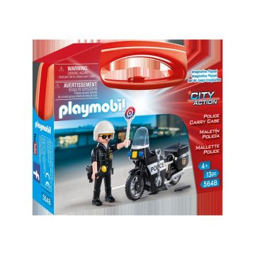 Playmobil - Set Portabil - Politie