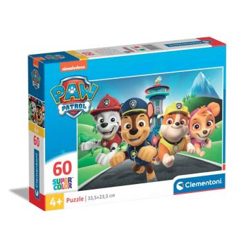 Puzzle 60 piese Clementoni Supercolor Paw Patrol 26114