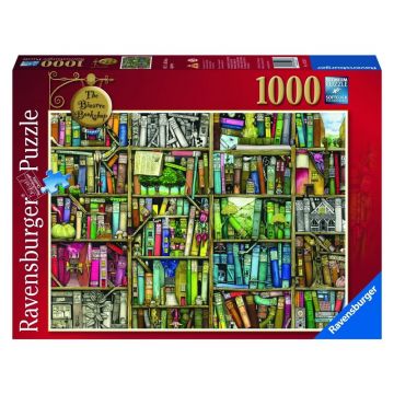 Puzzle Librarie Bizara, 1000 Piese