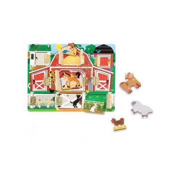 Puzzle magnetic ascunde si descopera Melissa and Doug