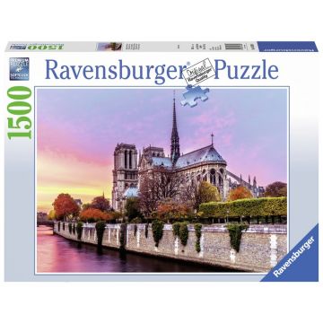 Puzzle Pictura Notre Dame, 1500 Piese