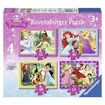 Puzzle Printesele Disney 12/16/20/24P