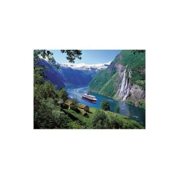 Ravensburger - Puzzle Fiord Norvegian, 1000 piese