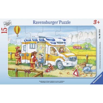 Puzzle Tip Rama Ambulanta, 15 Piese